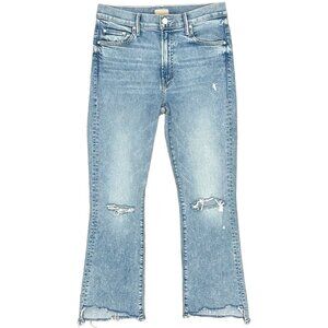 MOTHER Blue Ankle & Cropped Jeans